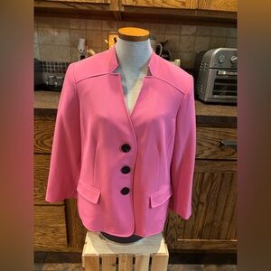 😍Kasper Vibrant Pink Women's Blazer